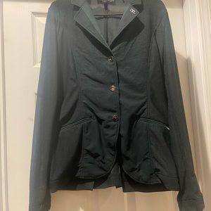 AA Hunter Green Mesh Show Coat
